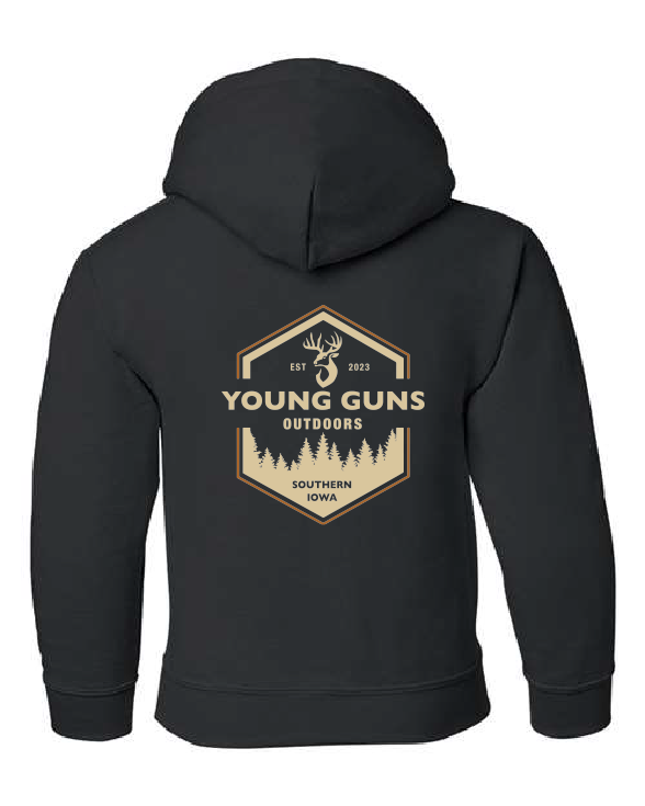 Young Guns - Gildan - Heavy Blend™ Youth Hooded Sweatshirt