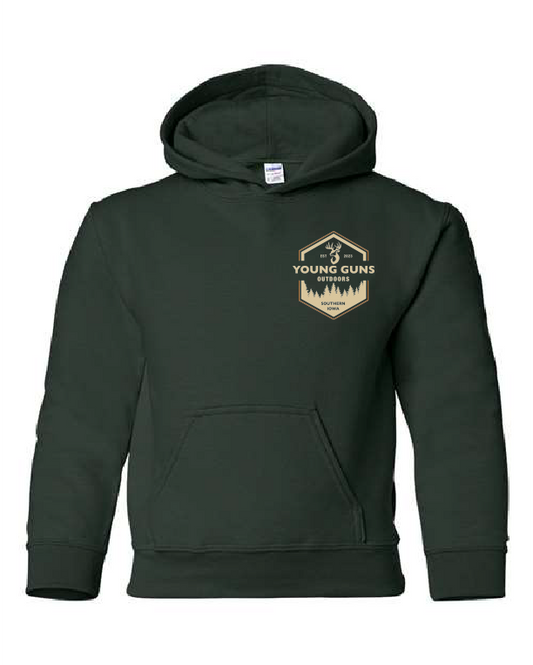 Young Guns - Gildan - Heavy Blend™ Youth Hooded Sweatshirt