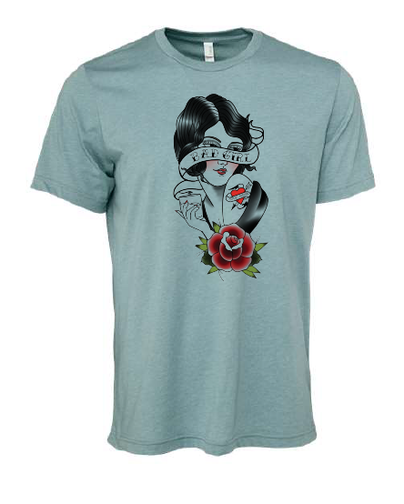 Judd Hoos BELLA + CANVAS CVC Jersey Tee BAD GIRL