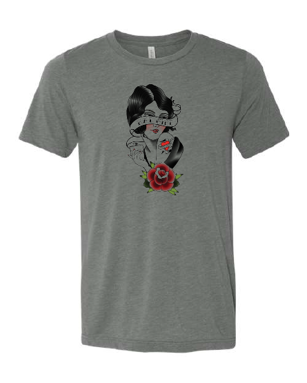 Judd Hoos BELLA + CANVAS CVC Jersey Tee BAD GIRL