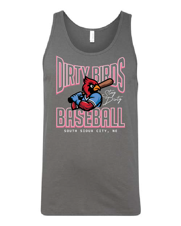 DIRTY BIRDS - MENS BELLA + CANVAS - Jersey Tank