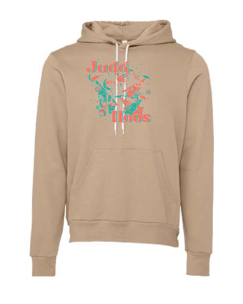 BELLA + CANVAS - Sponge Fleece Hoodie DESERT