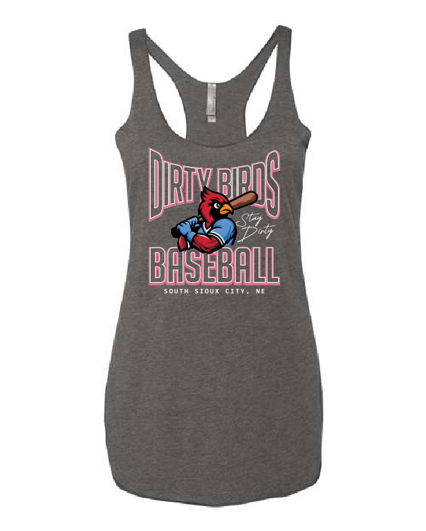 DIRTY BIRDS - Next Level - Women’s Triblend Racerback Tank