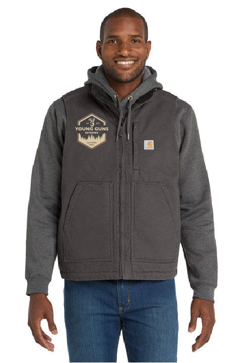 Young Guns - Carhartt® Sherpa-Lined Mock Neck Vest