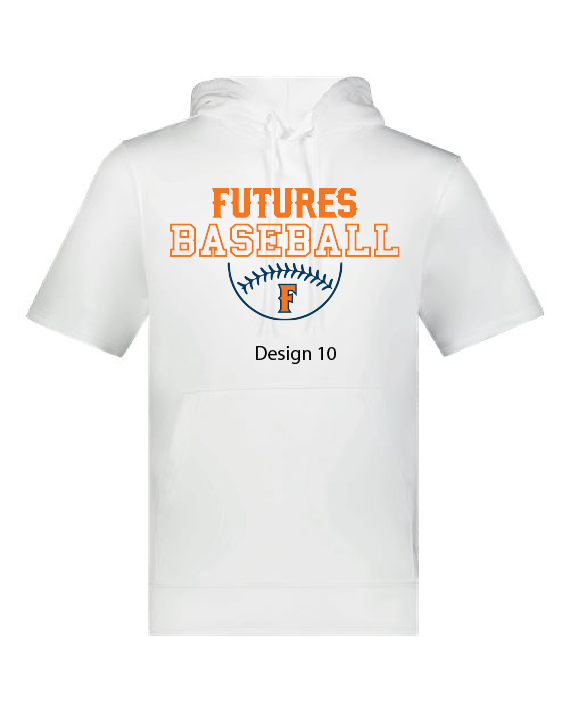 ROBINATOR Fleece Short Sleeve Hooded Pullover BASEBALL 6871