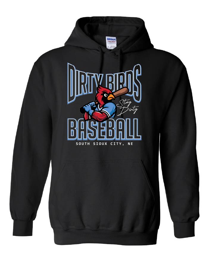 South Sioux City Dirty Birds GILDAN HOODIES DESIGN 2.