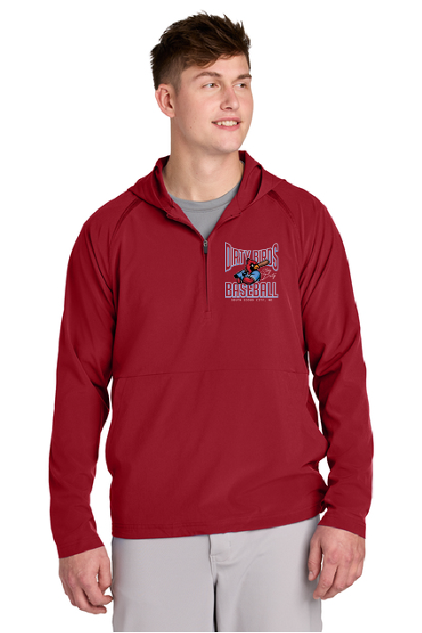 DIRTY BIRDS - Sport-Tek® Repeat 1/2-Zip Long Sleeve Hooded Jacket