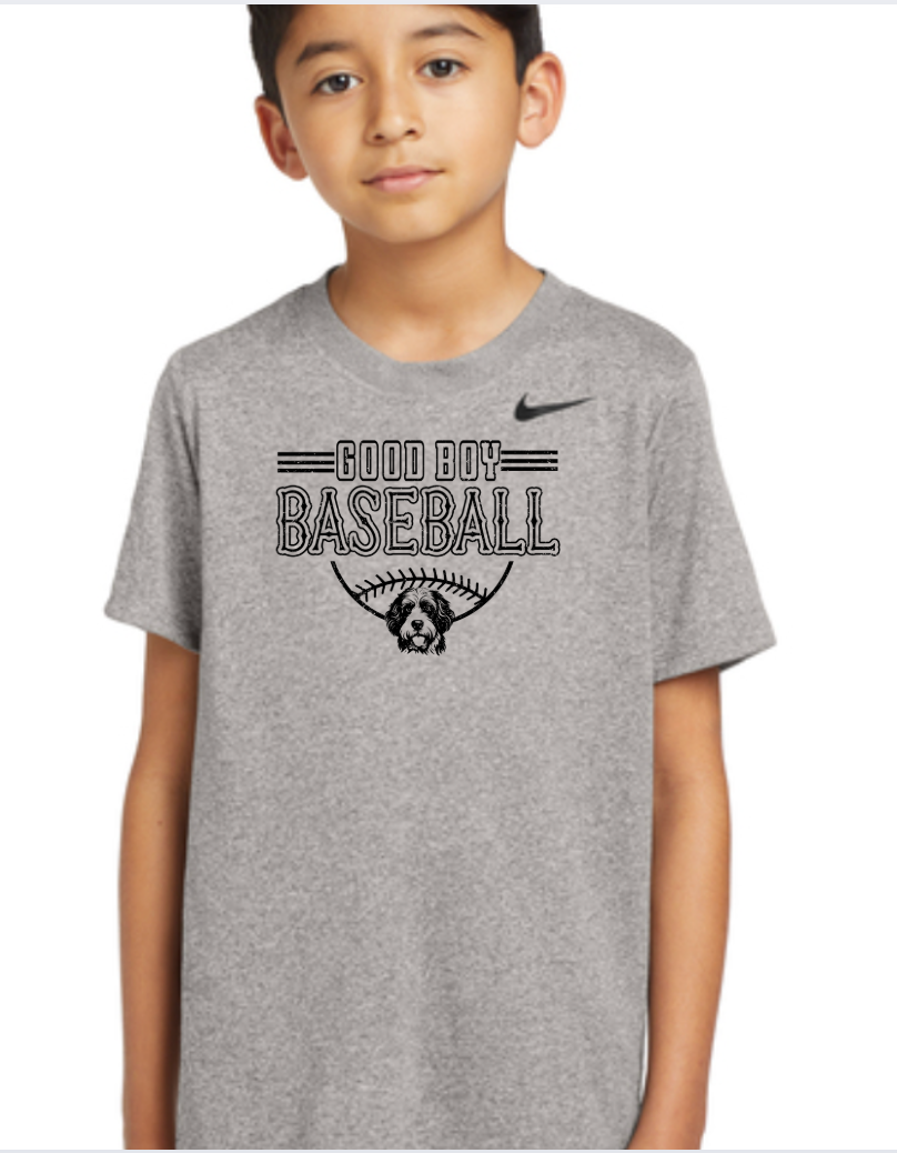 DESIGN 1 Nike Youth Dri-Fit Good Boy Tee