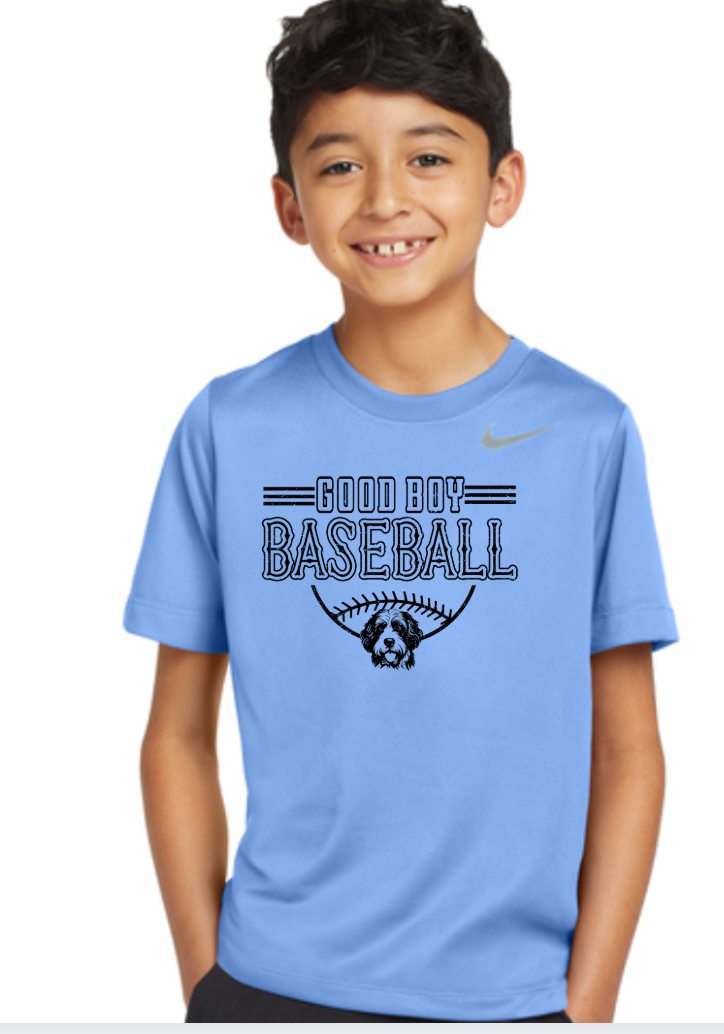 DESIGN 1 Nike Youth Dri-Fit Good Boy Tee