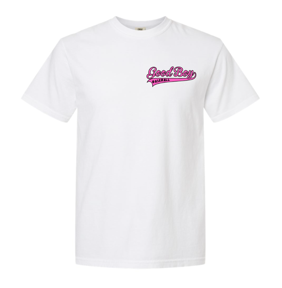 DESIGN 3:Good Boy Baseball Left Chest Comfort Colors 1717