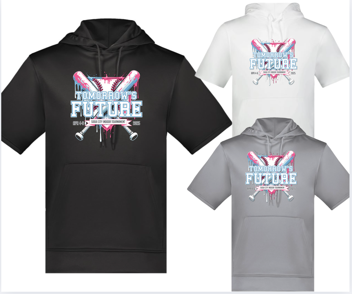 Robin-ator Fleece Unisex Tomorrow's Future PINK/BLUE