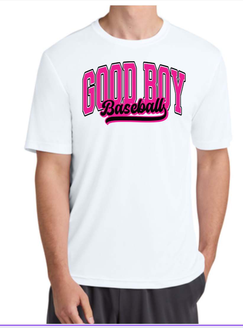 Good Boy Unisex Fit GOOD BOY TAIL White Gildan Softstyle
