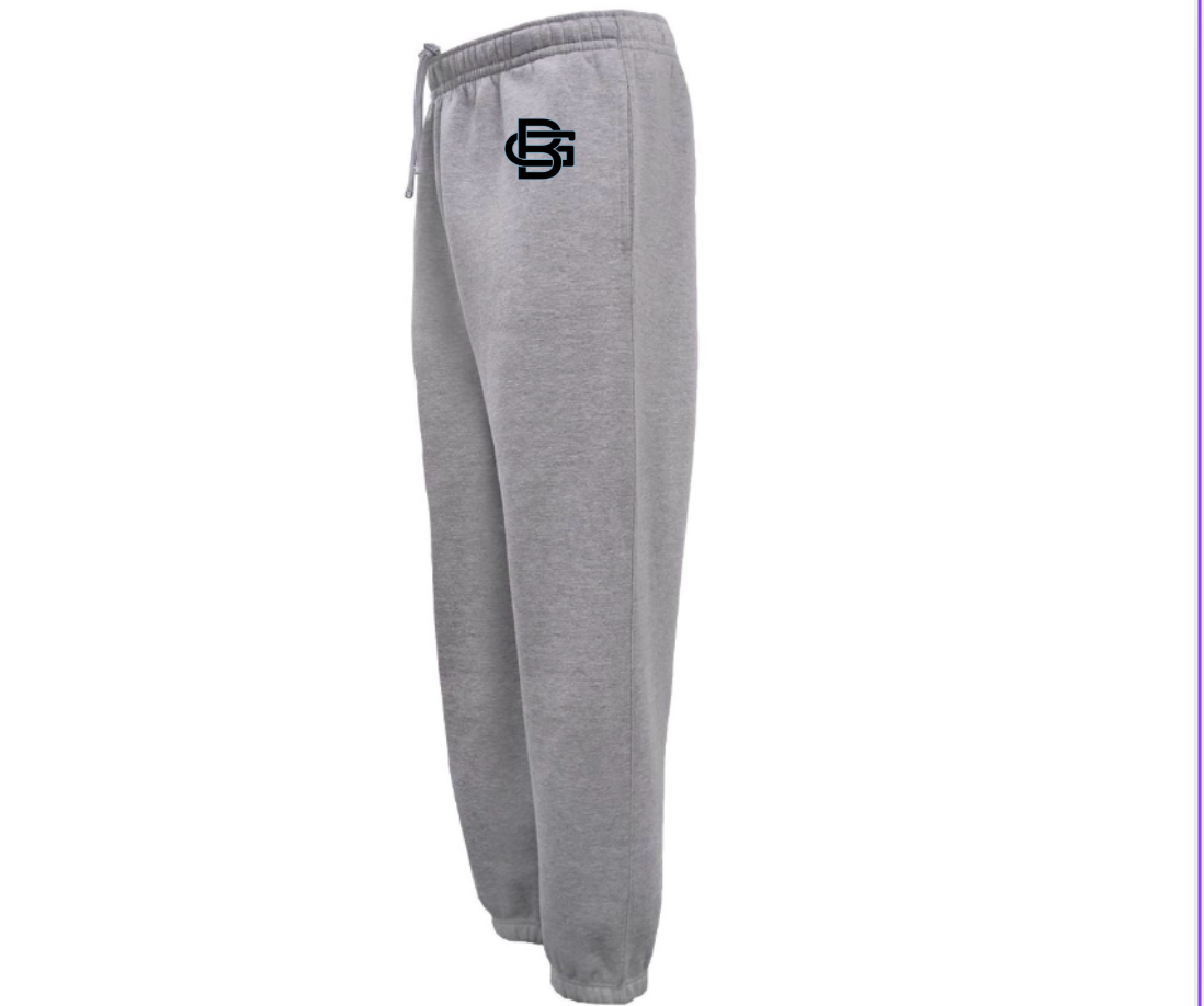 GB Sweatpants 725 Super 10 Jogger Gray with Blue LOGO -GOOD BOY
