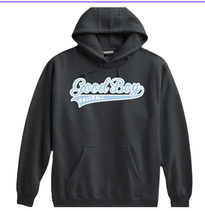 Good Boy Original Black with Blue LOGO 701 Pennant Hoodie Super10 ADULT/YOUTH