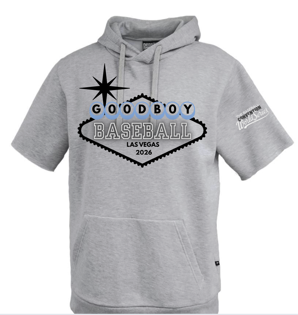 Las Vegas Sign GOOD BOY Short Sleeve Hoodie YOUTH/ADULT