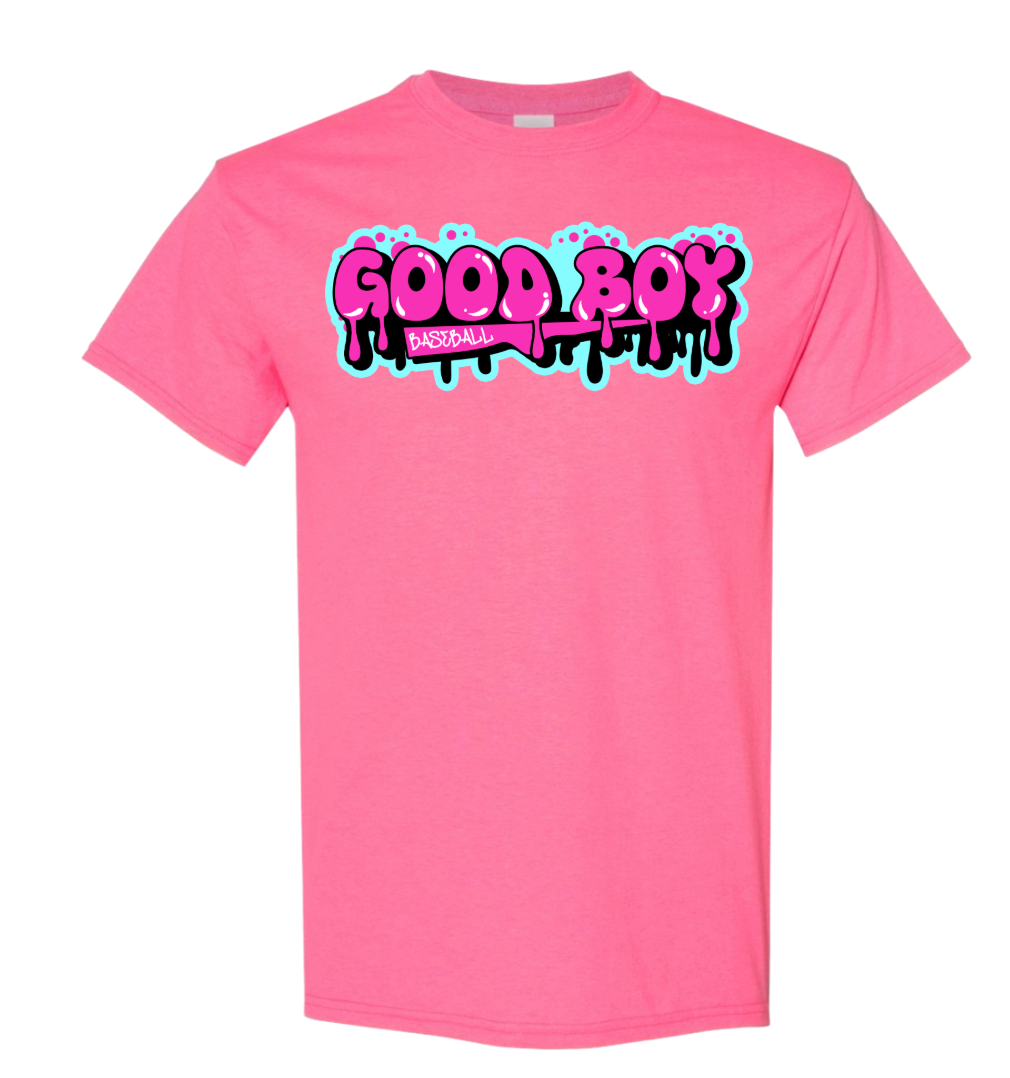 NEON Good Boy NO ROSTER ( adult/youth) NEON PINK