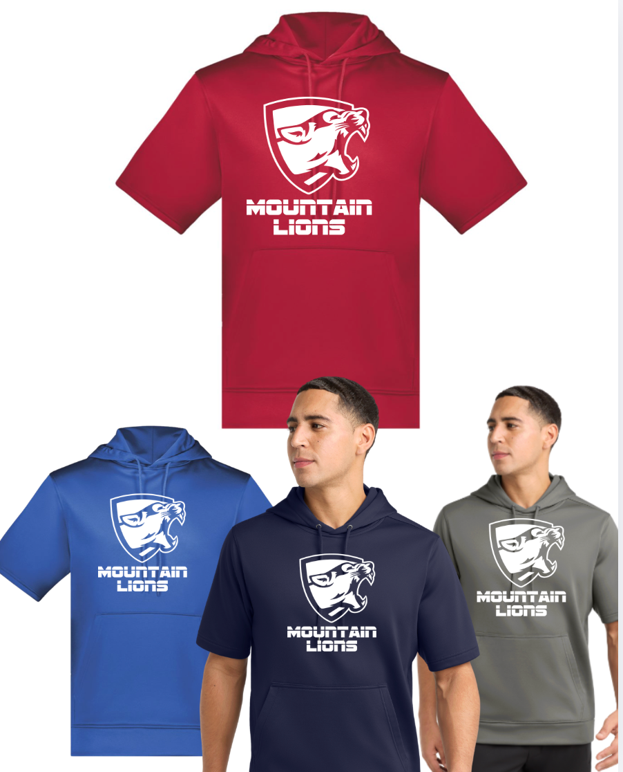 Mountain Lion SS Fleece Hoodie ST251 Sport-Tek