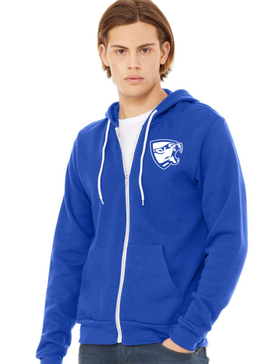 Mountain Lion Unisex Full Zip Hoodie Bella Canva 3739