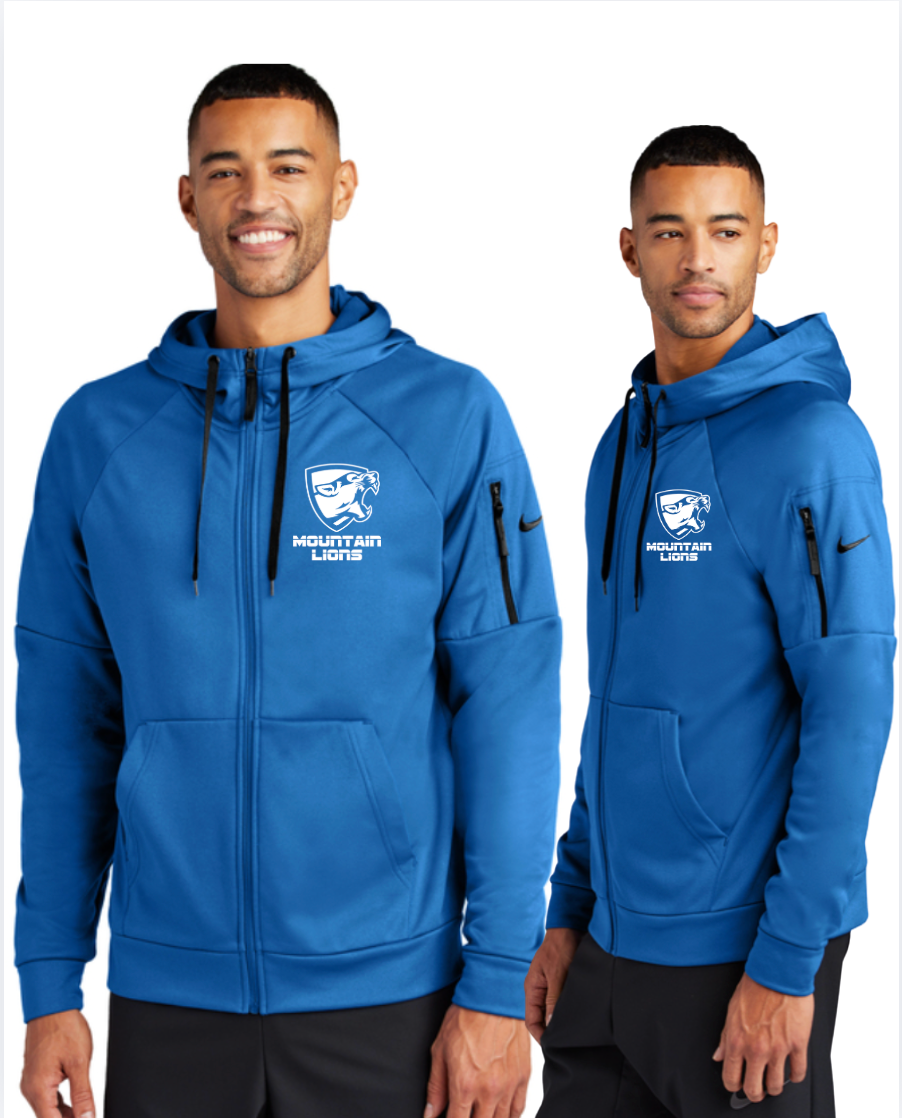 Mountain Lion NIKE Tech Fleece Full-Zip Hoodie MLWhite