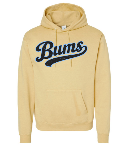 Bums FLEECE Unisex Hoodie 701 Super Vegas (3 DESIGNS)