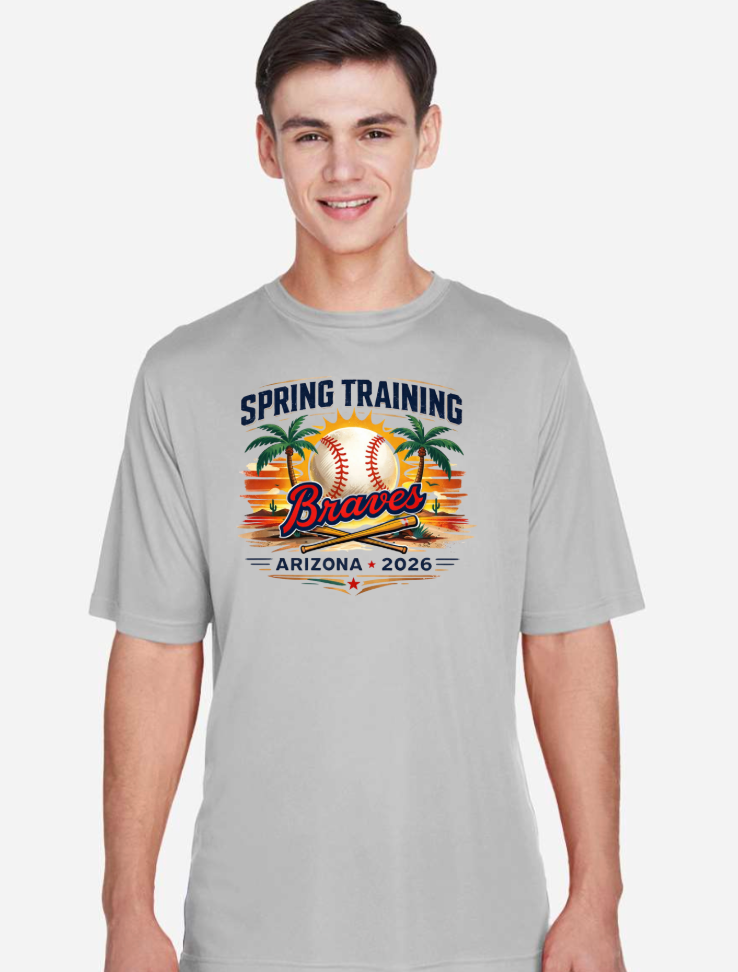 Spring Training 2026 Braves Unisex Dri-Fit Performance Tee TT11