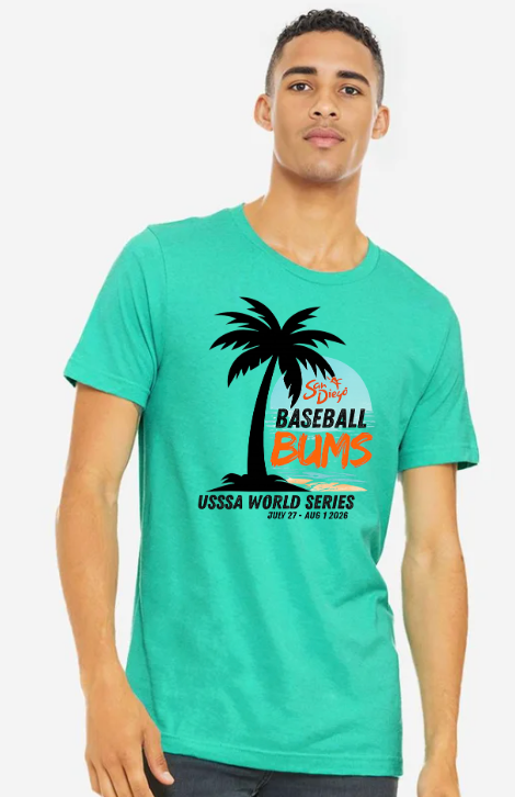 Bums World Series BELLA + CANVAS CVC Jersey Tee - 3001CVC