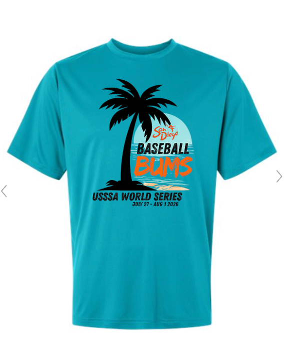 BUMS WORLD SERIES Tee CORE365 Unisex DRY FIT Performance T-Shirt - CE10