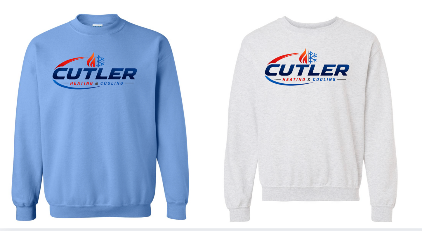 CUTLER Crewneck Fleece Sweatshirt 18000 ( Colored Logo)