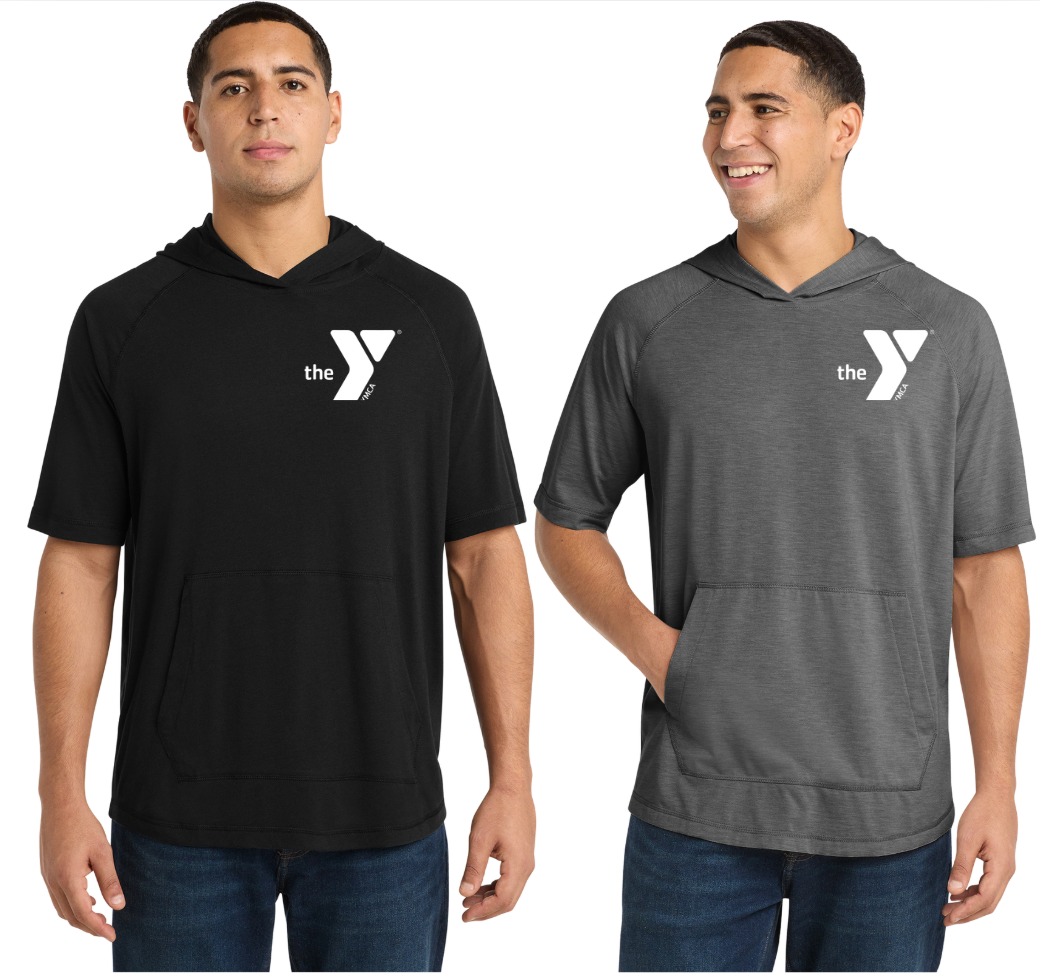 ST404 Sport-Tek® PosiCharge® Tri-Blend Wicking Short Sleeve Hoodie