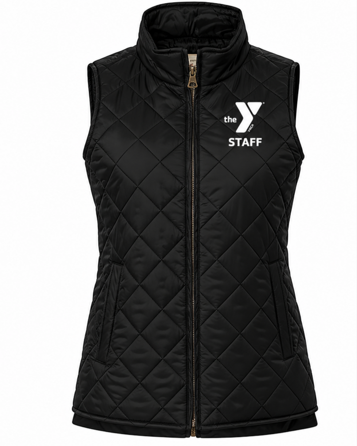 Women's Vintage Diamond Quilted Vest - W207359 STAFF