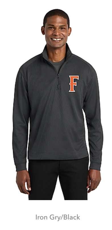 Port Authority Vertical Texture 1/4-Zip Pullover. K805
