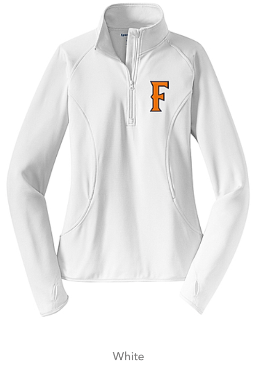 Sport-Tek Ladies Sport-Wick Stretch 1/2-Zip Pullover