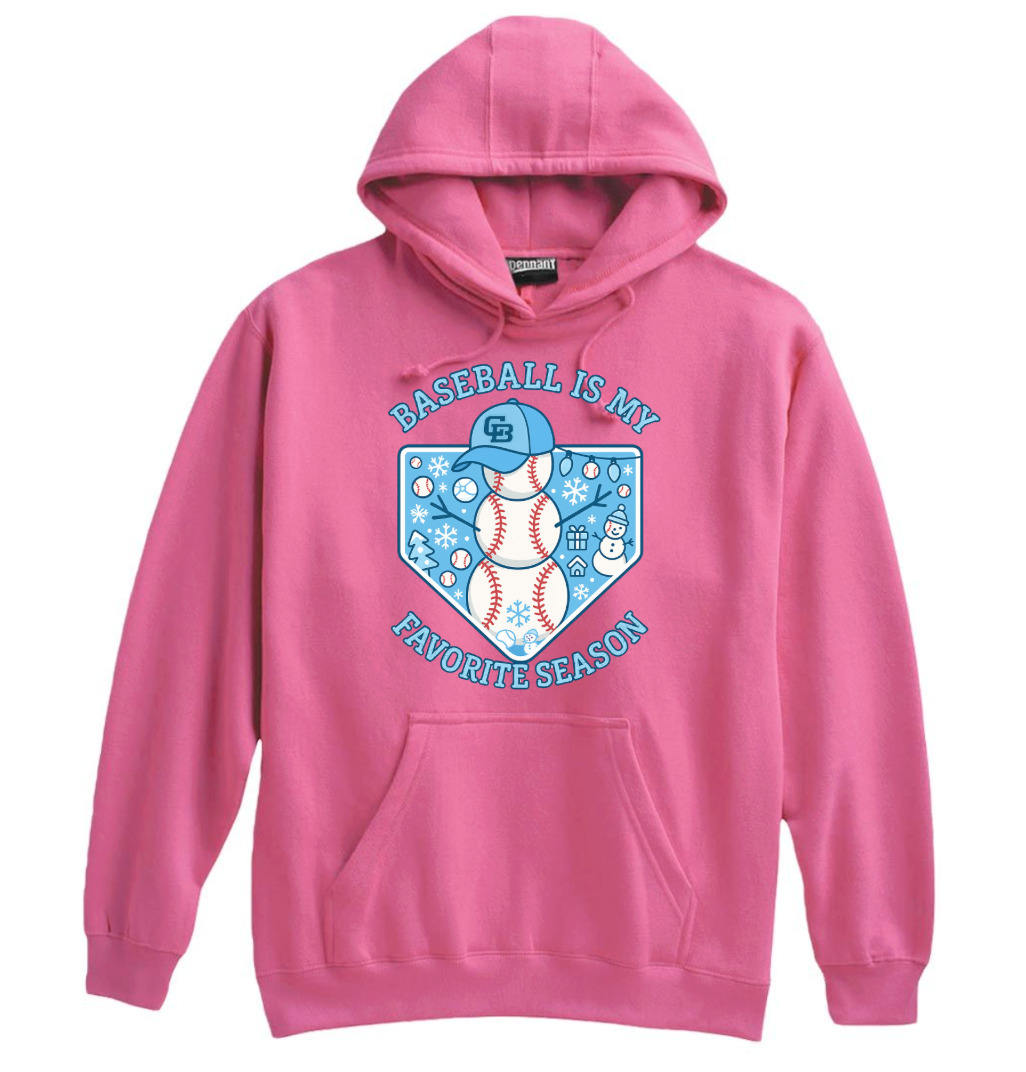 Baseball is My Favorite Season Pennant Hoodie Super-10 Hoodie - Good Boy 701