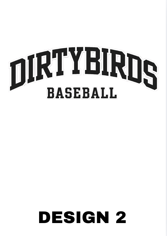 NIKE Dirtybirds Dry-Fit Tee Nike Swoosh Sleeve Legend Tee - RED