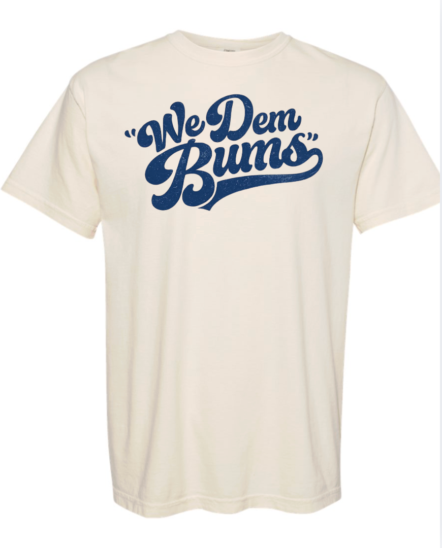 Unisex Brooklyn "WE DEM BUMS" Bums Unisex COMFORT COLORS Tee Ivory