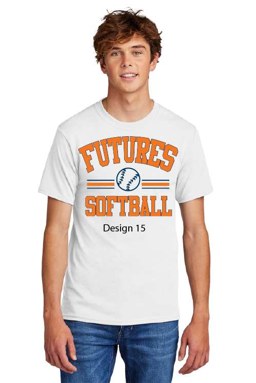 Port & Company Core Blend T Shirt SOFTBALL pc55