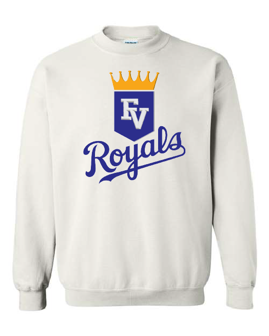 Royals Gildan Heavy Blend Crewneck Sweatshirt