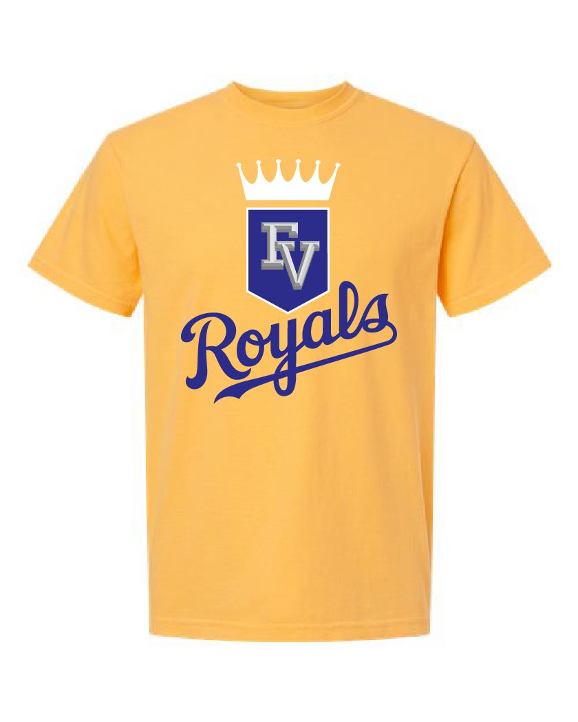 Royals Comfort Colors Garment-Dyed Heavyweight T-Shirt