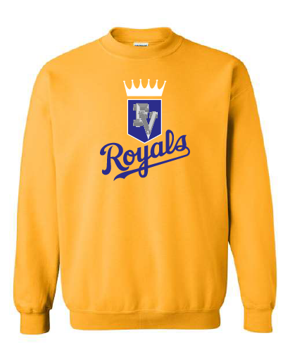 Royals Gildan Heavy Blend Crewneck Sweatshirt