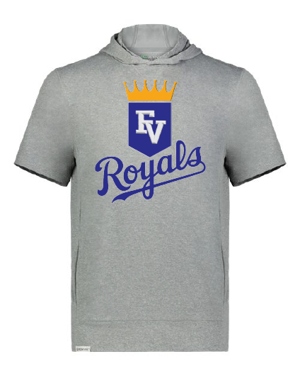 Royals Holloway Eco Revive YOUTH Ventura Soft Knit Short Sleeve Hoodie