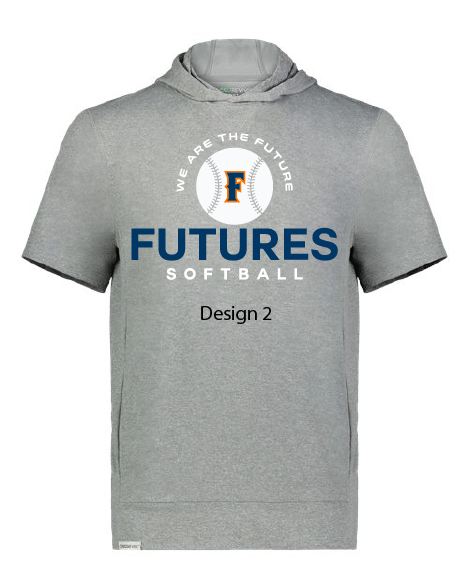 ROBINATOR SOFTBALL Youth Ventura Soft Knit Short Sleeve Hoodie - 222605