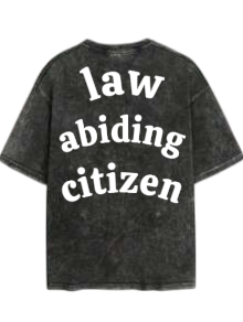 law abiding citizen short sleeve t-shirt
