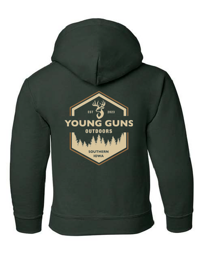 Young Guns - Gildan - Heavy Blend™ Youth Hooded Sweatshirt