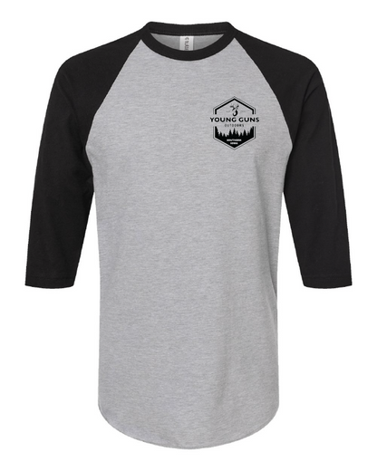 Young Guns - Tultex - 3/4 Fine Jersey Raglan T-Shirt