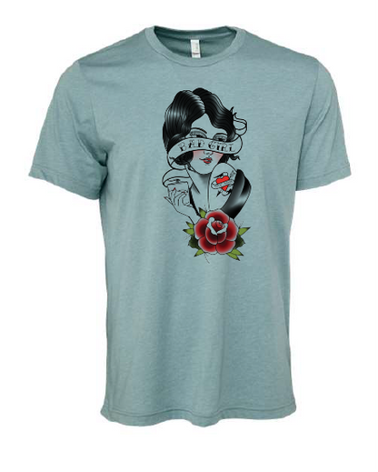 Judd Hoos  BELLA + CANVAS CVC Jersey Tee BAD GIRL