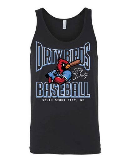 DIRTY BIRDS - MENS BELLA + CANVAS - Jersey Tank