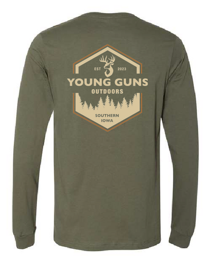 Young Guns - BELLA + CANVAS - Jersey Long Sleeve Tee