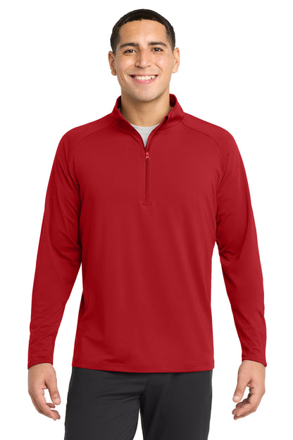 Sport-Tek Sport-Wick Stretch 1/2-Zip Pullover STAFF