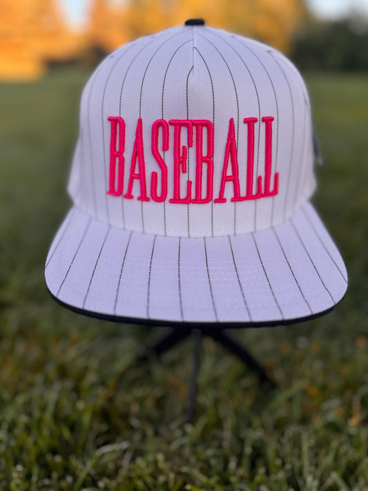 CAMBRIDGE BASEBALL CAP BASEBALL PINK
