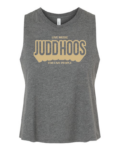 BELLA + CANVAS Women's Racerback Crop Tank JH